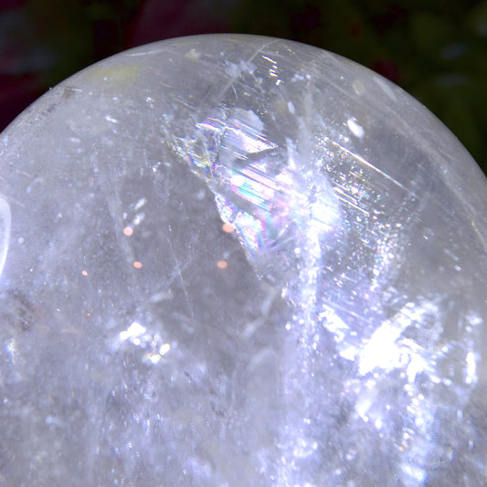 Natural Clear Quartz Sphere