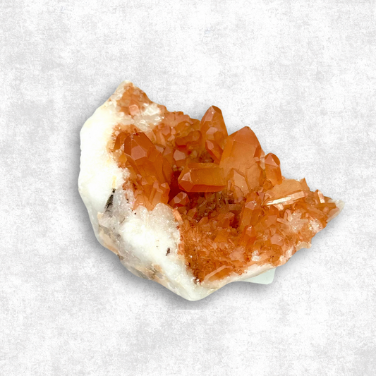 Tangerine Quartz Specimen