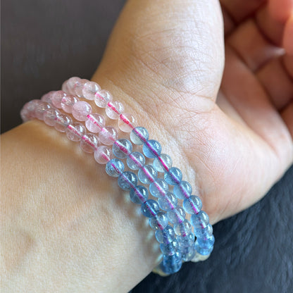 Beryl Triple Wrap Bracelet Size 4.5-5 mm