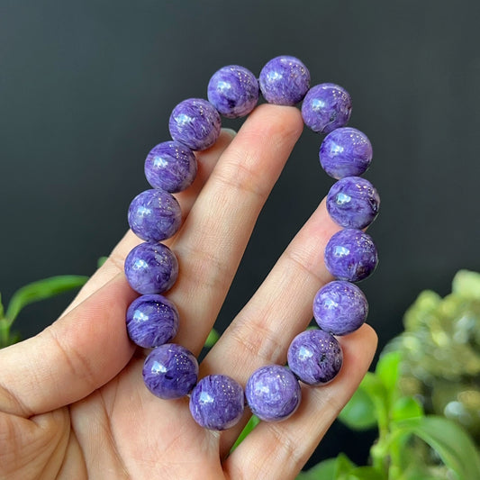 Charoite Bracelet Size 13-14 mm