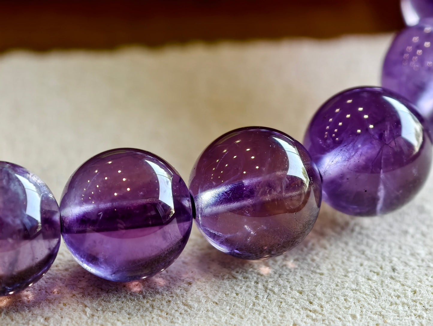 Natural Amethyst VIP Bracelet Size 8.5 mm