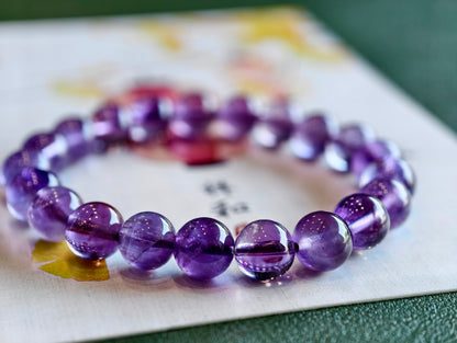 Natural Amethyst VIP Bracelet Size 8.5 mm