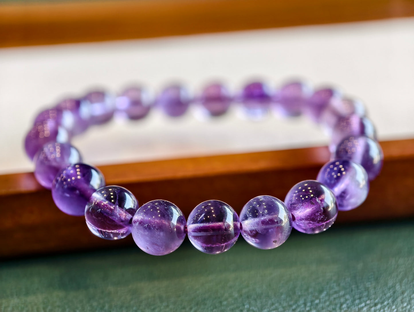 Natural Amethyst VIP Bracelet Size 8.5 mm