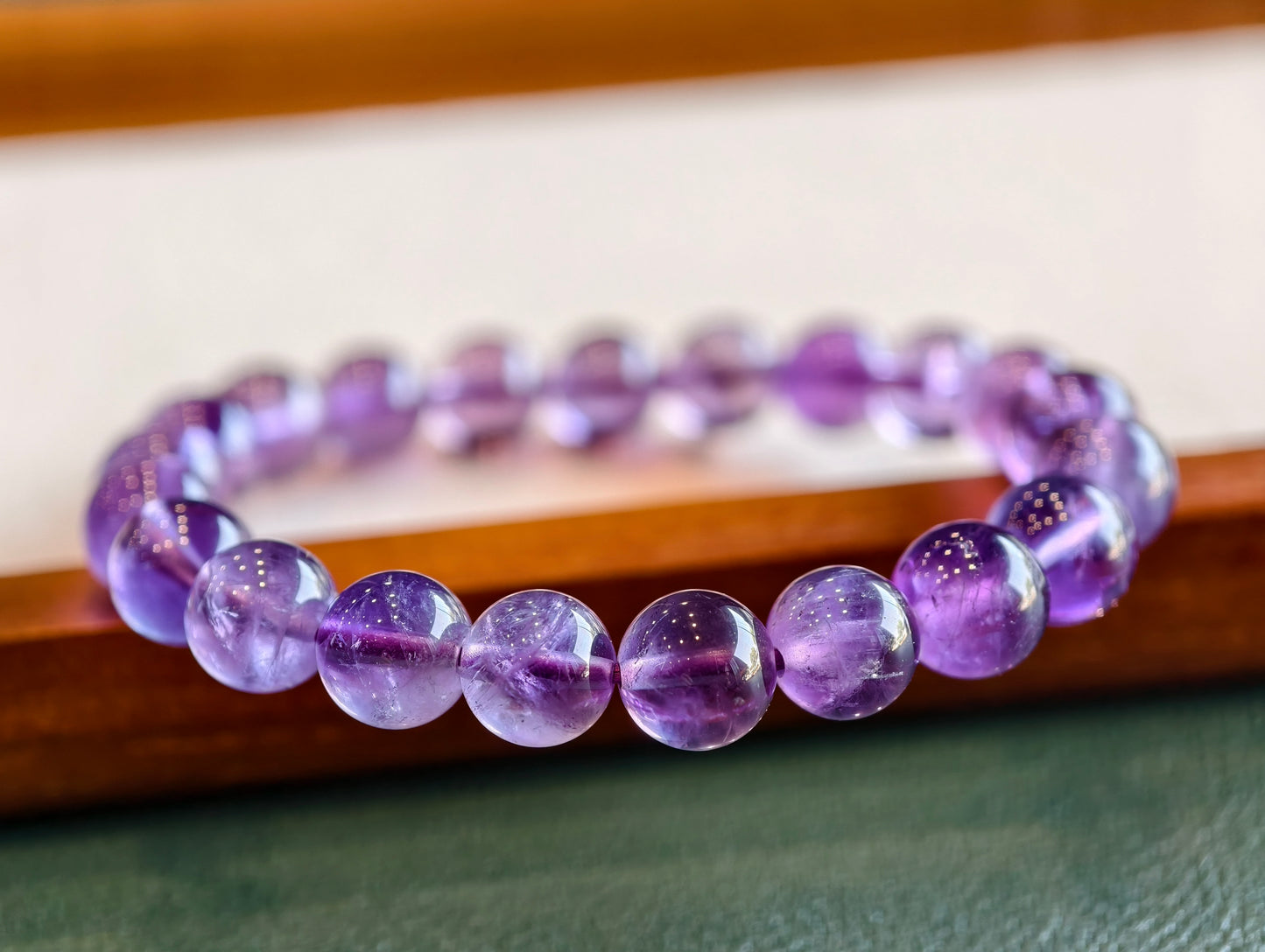 Natural Amethyst VIP Bracelet Size 8.5 mm