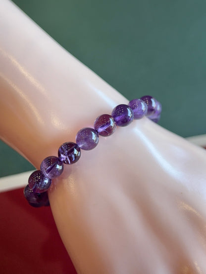 Natural Amethyst VIP Bracelet Size 8.5 mm