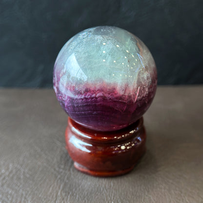 Purple Fluorite Sphere