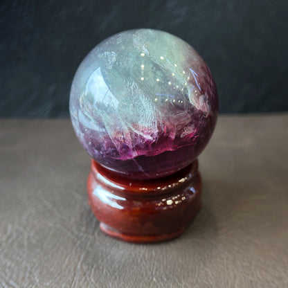 Purple Fluorite Sphere