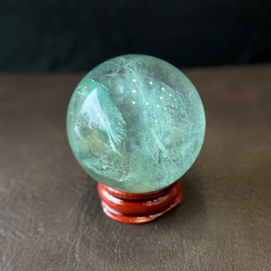 Mint Green Fluorite Sphere