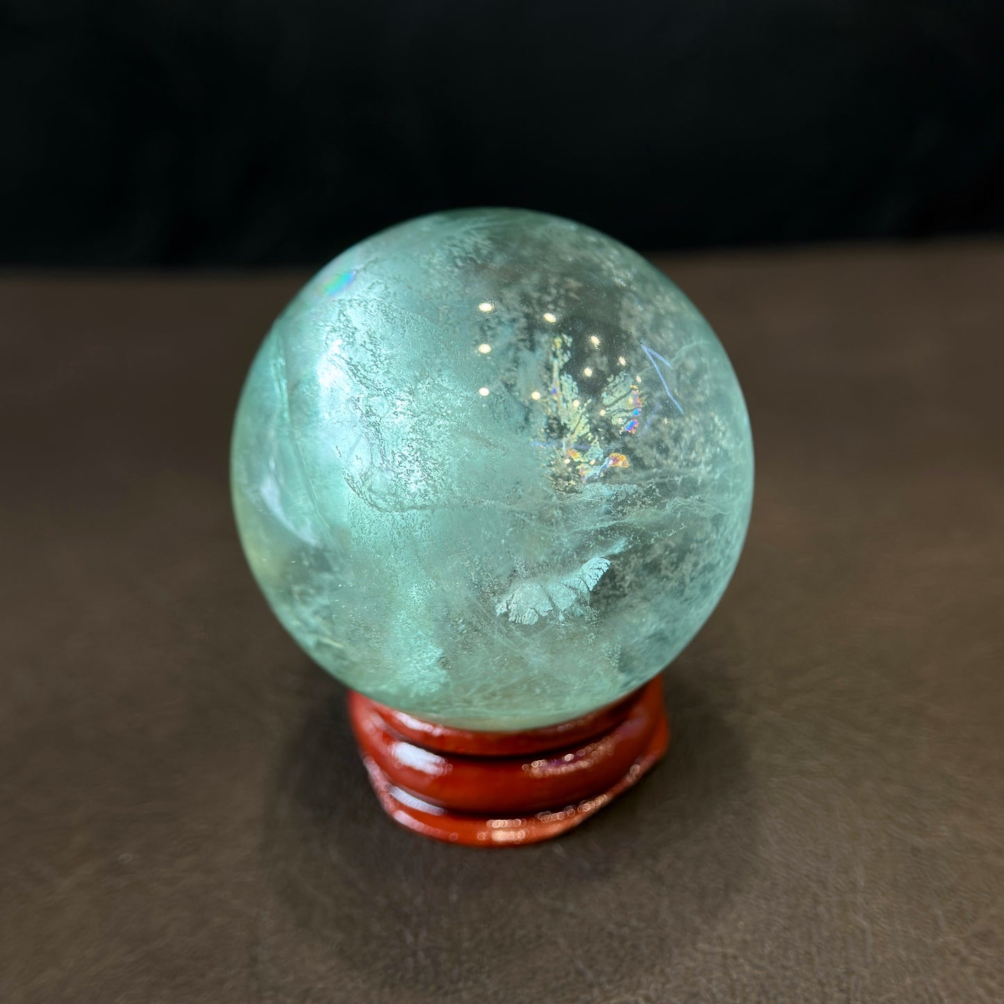 Mint Green Fluorite Sphere