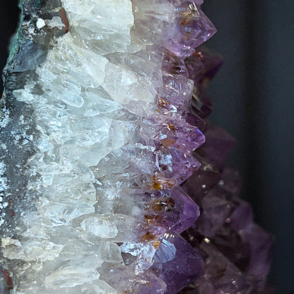 Amethyst and Cacoxenite Specimen