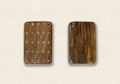 Fossil Wood Gemstone Bar