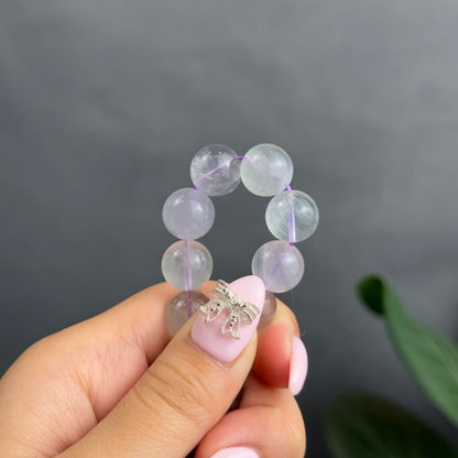 Milky Fluorite Bracelet Size 11 mm