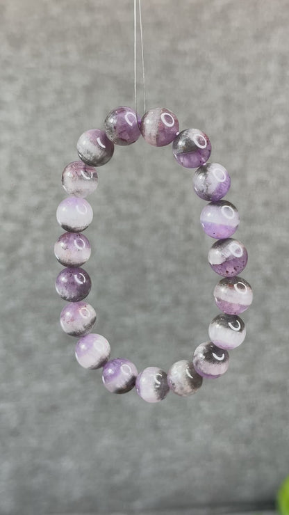 Natural Auralite Bracelet Size 10.3 mm