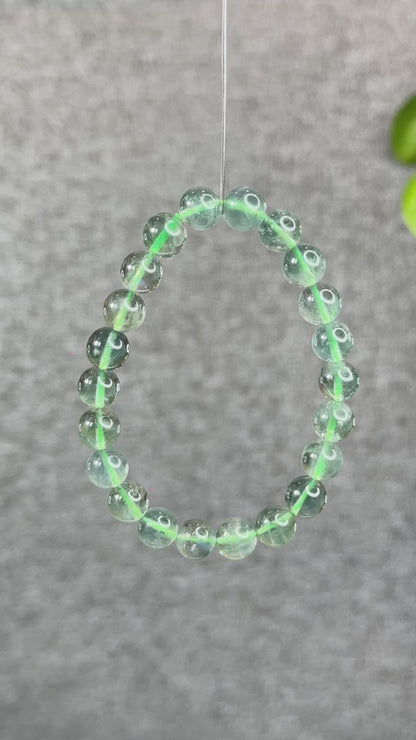 Natural Arusha Beryl VIP Bracelet Size 8.5 mm