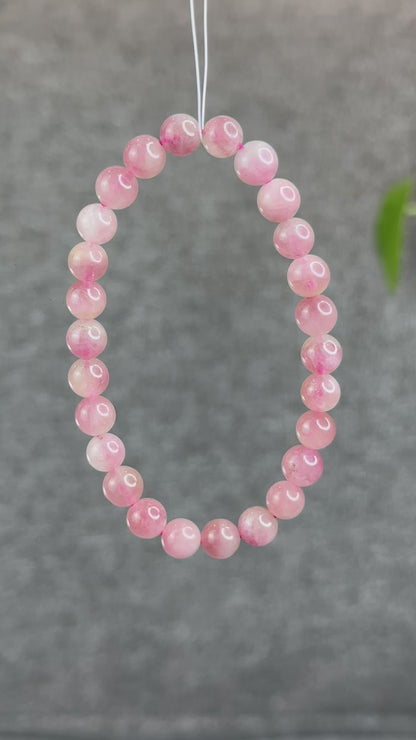 Bracelet Tourmaline Rose Taille 7,2 mm