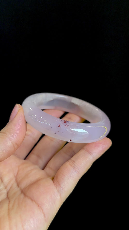 Bracelet Agate Spécial Style Feuille Taille 53 mm