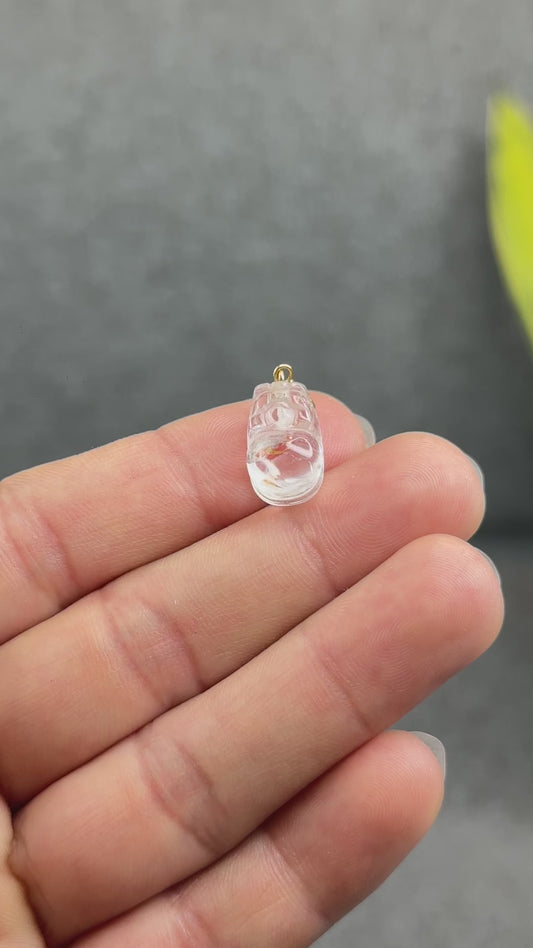 Charme Pixiu Quartz Poisson Koi