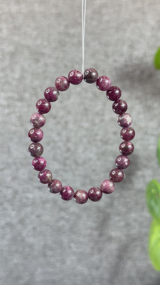 Bracelet Eudialyte Taille 8 mm