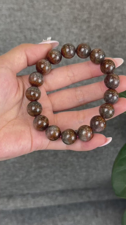 Natural Auralite Bracelet Size 12.4 mm