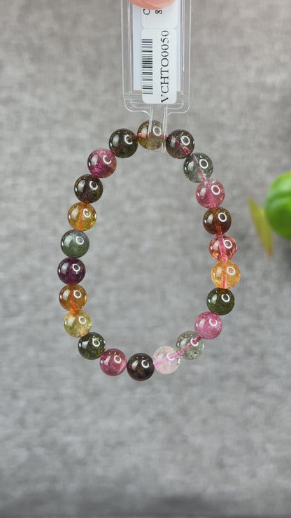 Natural Tourmaline Bracelet Size 8.8-9 mm