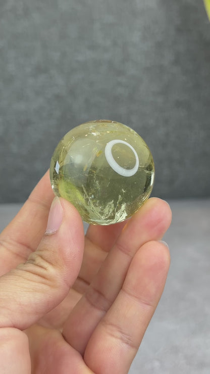 Natural Citrine Sphere