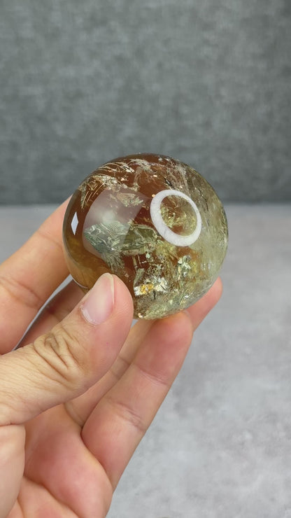 Natural Citrine Sphere