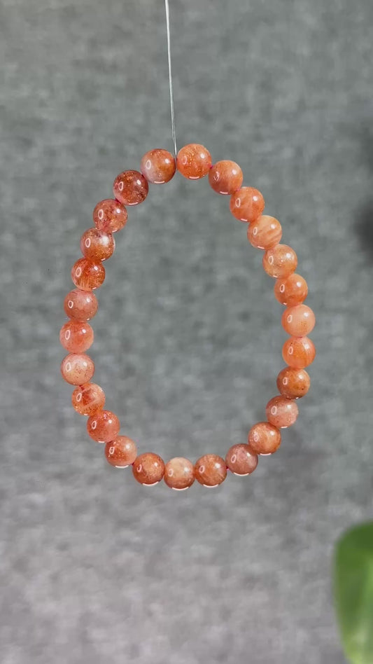 Bracelet Pierre de Soleil 7 mm