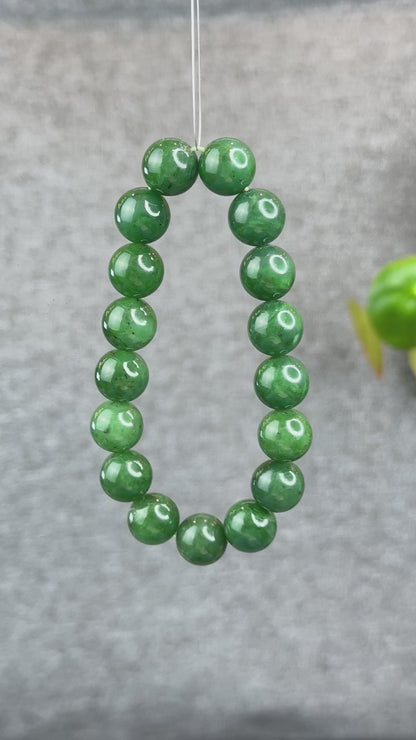 Natural Nephrite Jade Bracelet size 11.5-11.8 mm