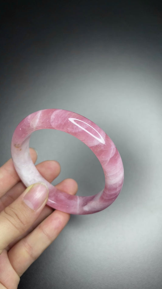 Bracelet Quartz Rose Style Feuille Taille 57 mm
