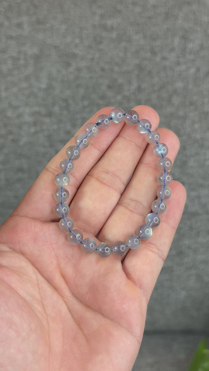 Natural Labradorite Bracelet Size 7.3 mm