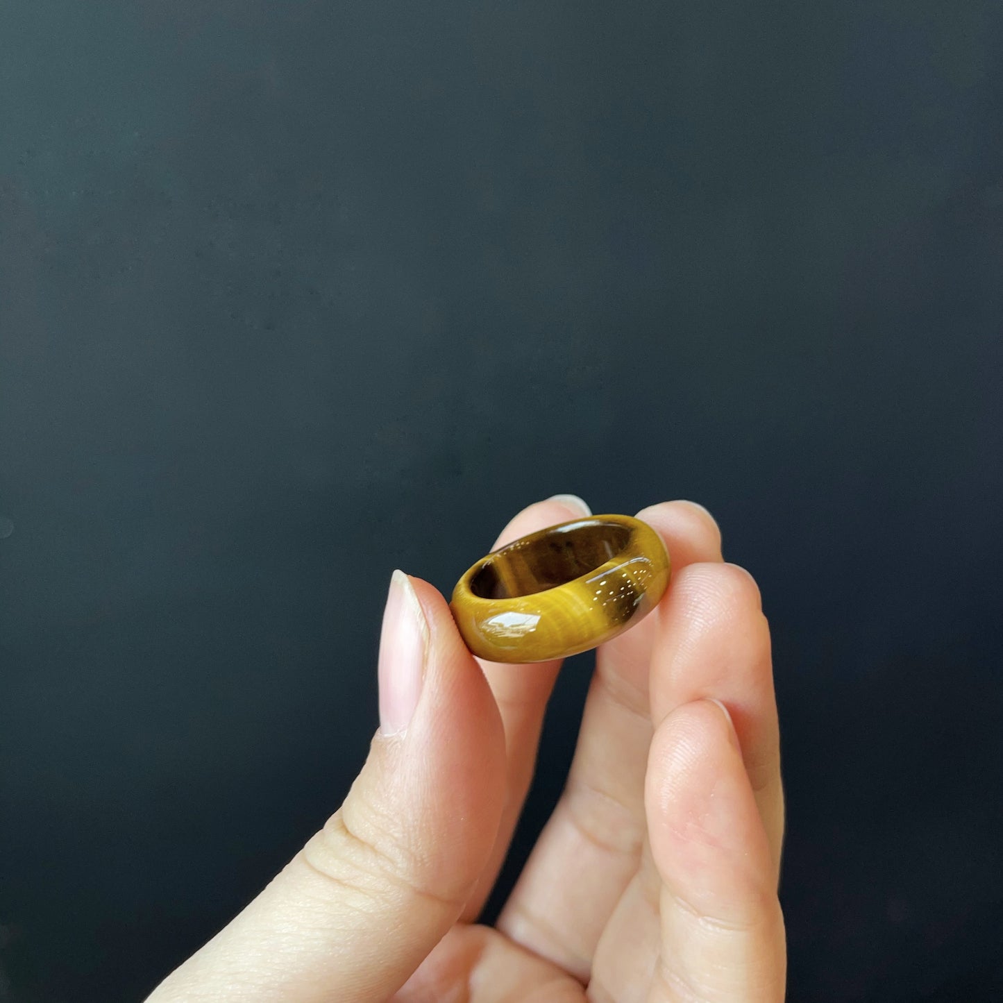 Bague Oeil de Tigre Taille 1.8