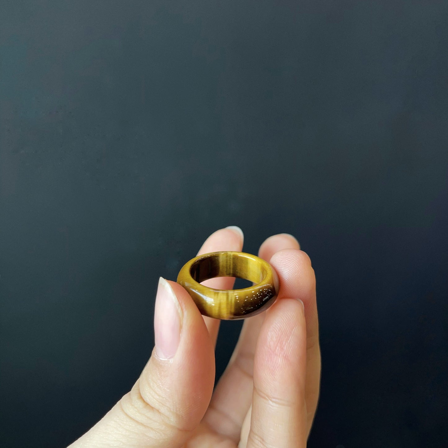Bague Oeil de Tigre Taille 1.8