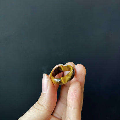 Bague Oeil de Tigre Taille 1.8