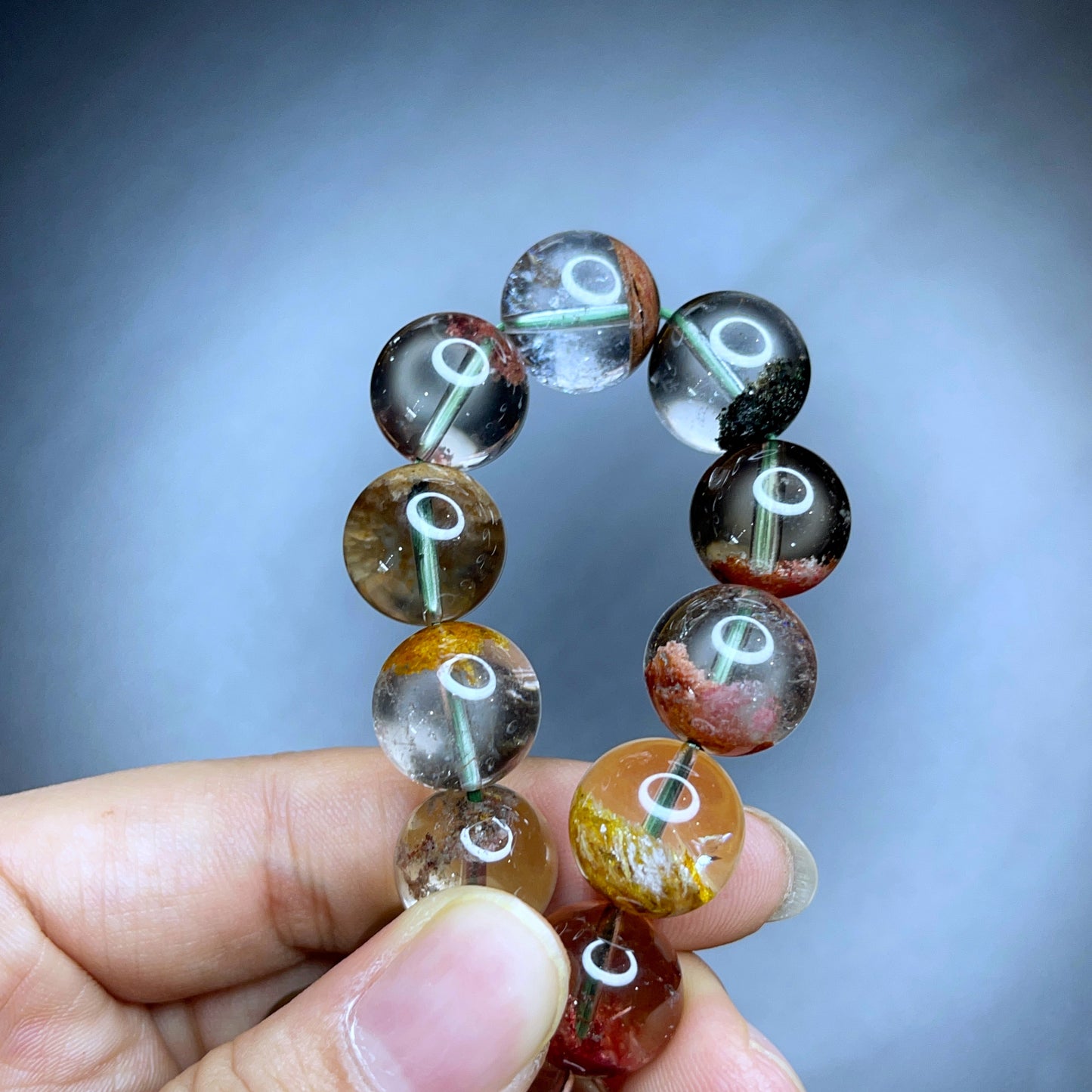 Bracelet VIP à division de quartz paysage, taille 13 mm