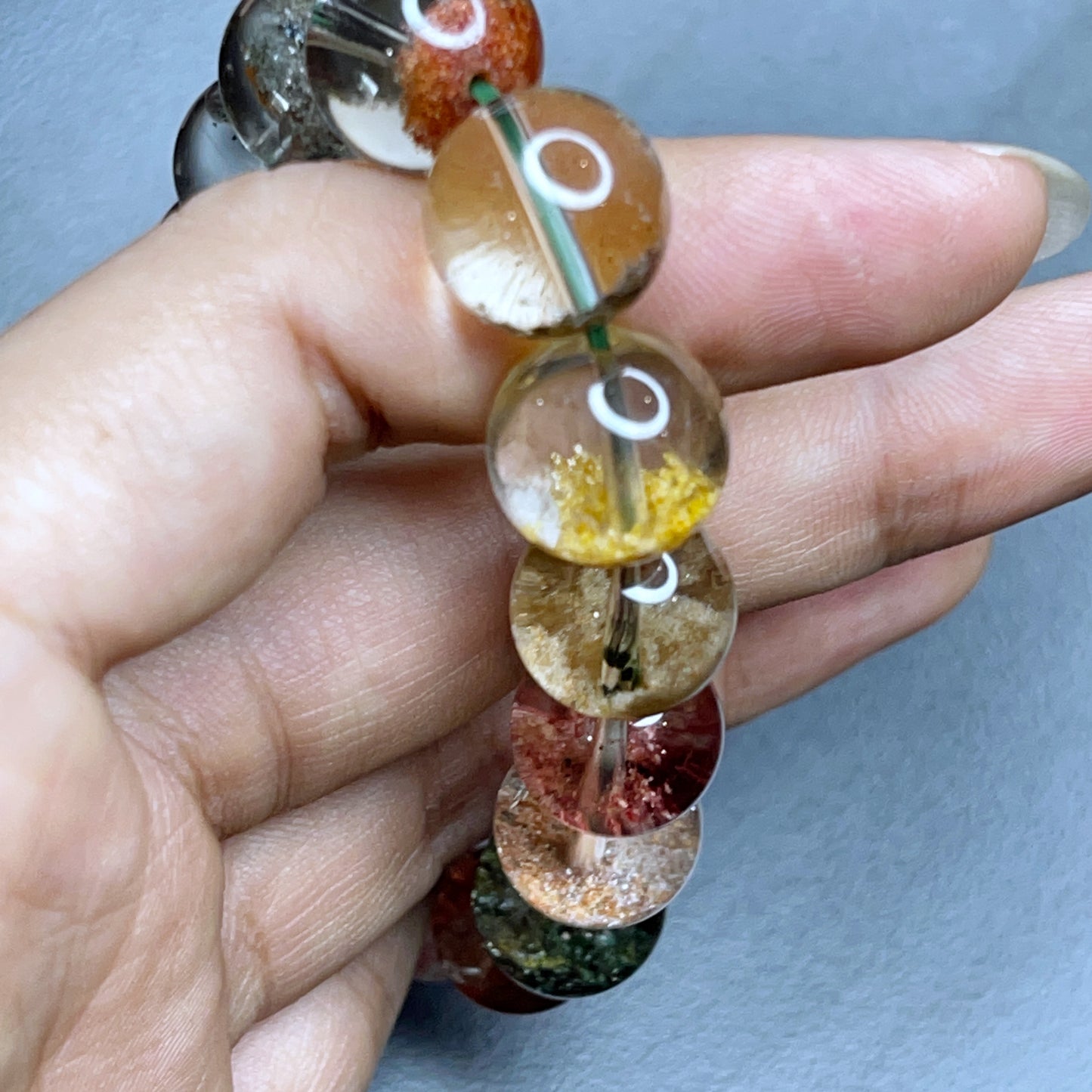 Bracelet VIP à division de quartz paysage, taille 13 mm
