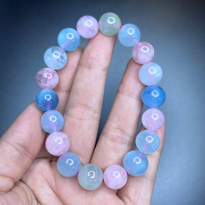 Natural Beryl Bracelete Size 11 mm