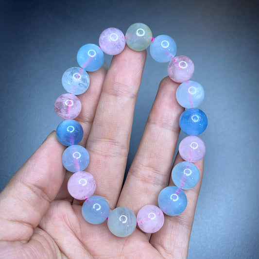 Natural Beryl Bracelete Size 11 mm