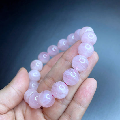 Bracelet Quartz Rose Taille 12 mm