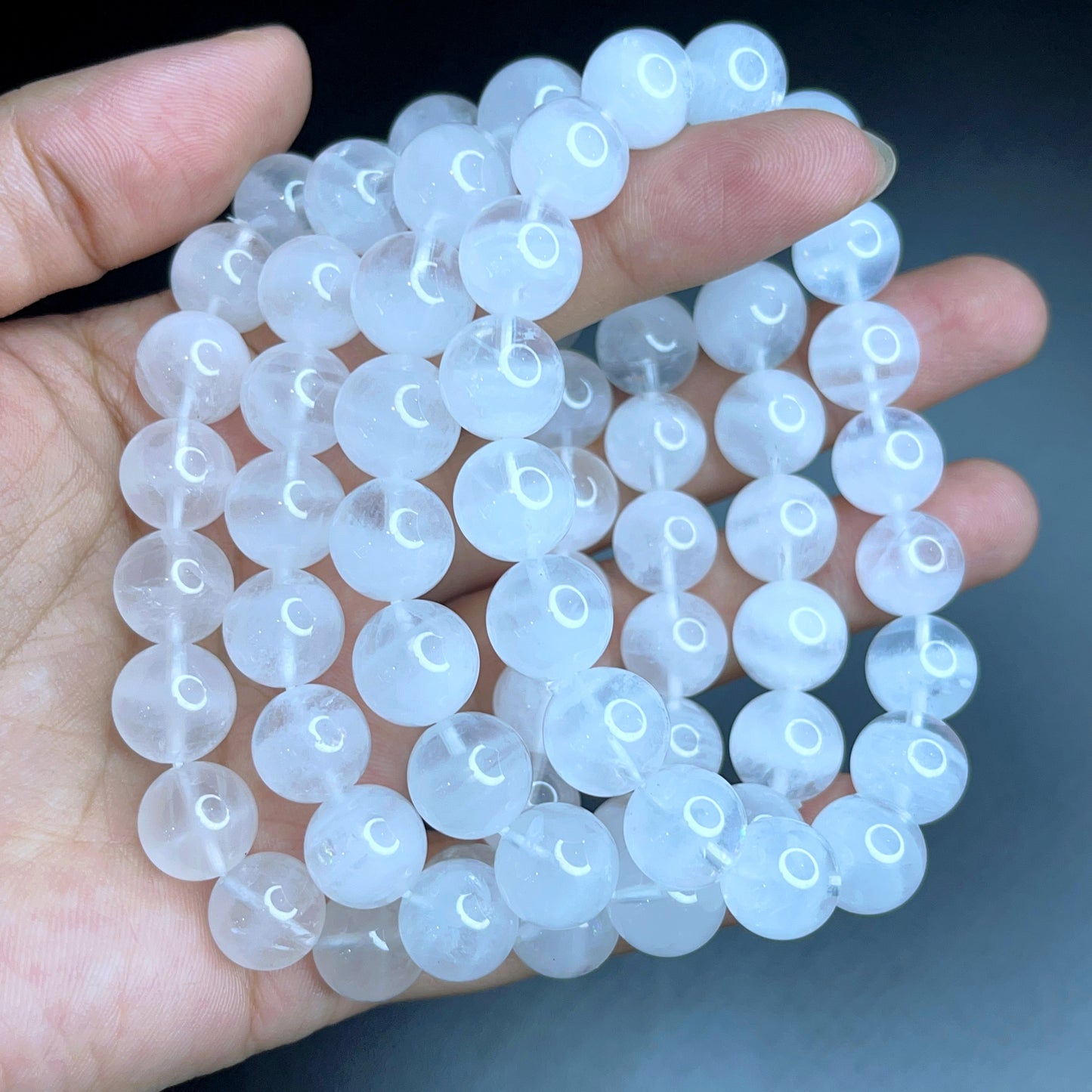 Bracelet Quartz Clair Taille 11 mm