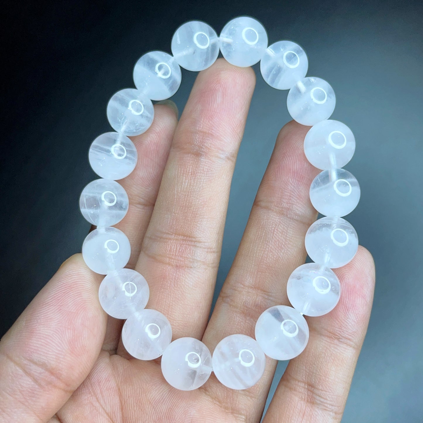 Bracelet Quartz Clair Taille 11 mm
