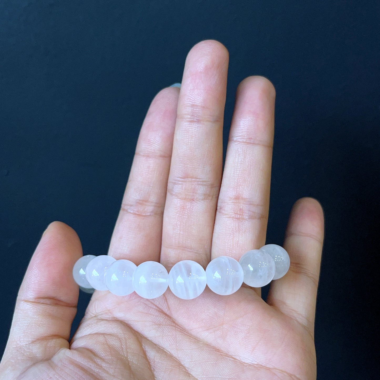 Bracelet Quartz Clair Taille 11 mm