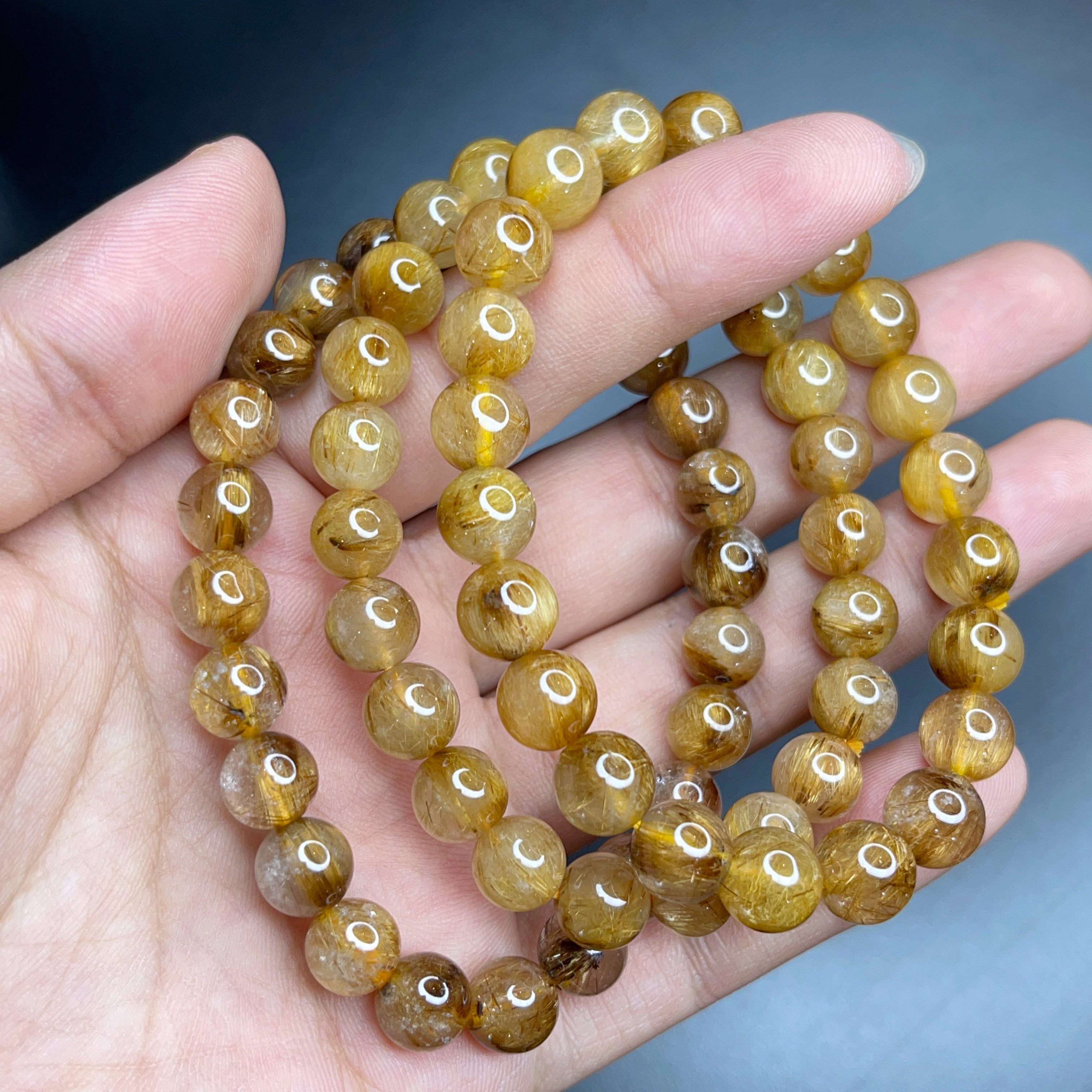 Rutilated quartz bracelet clearance price