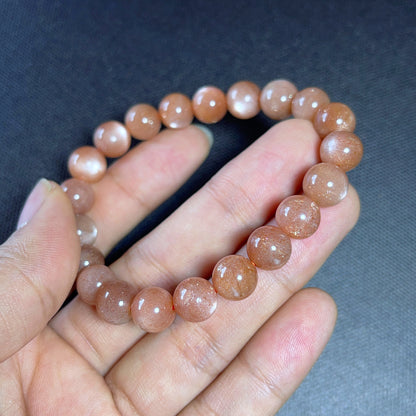 Natural Sunstone Bracelet Size 8 mm