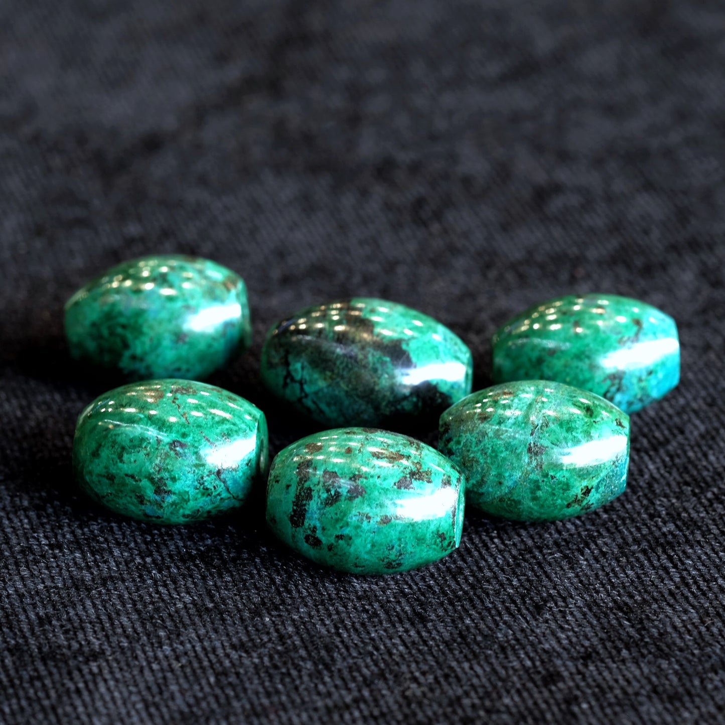Pendentif string Lu chrysocolle