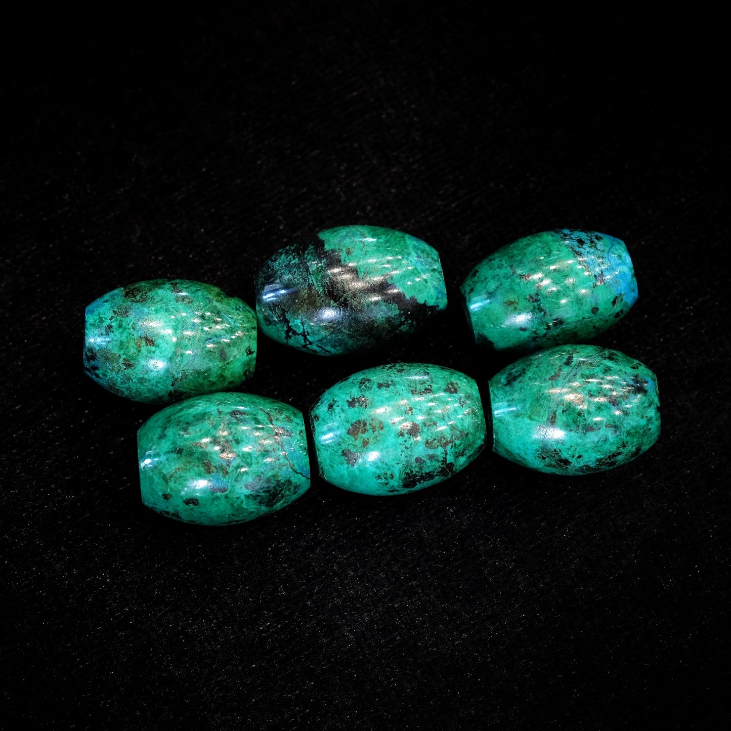 Pendentif string Lu chrysocolle