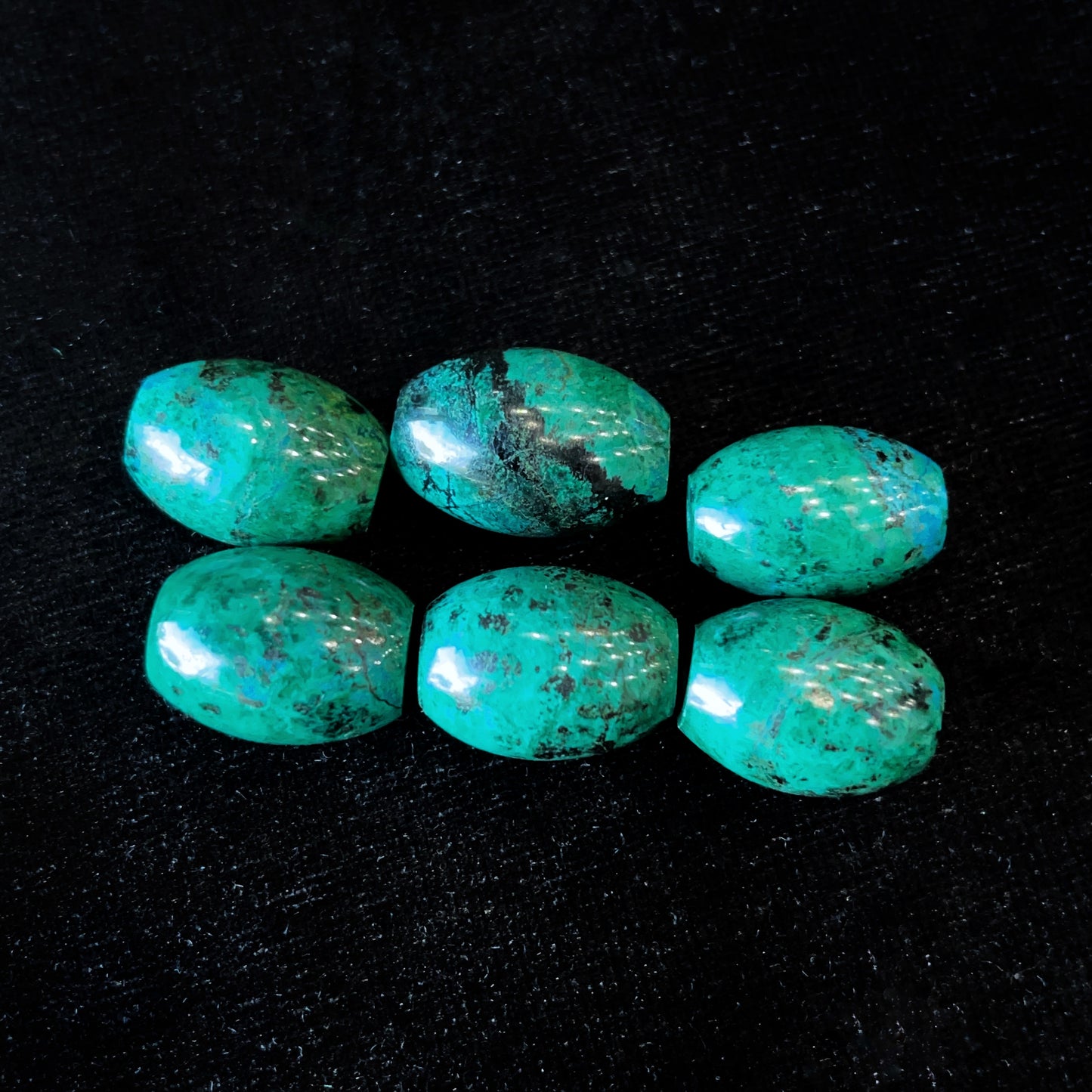 Pendentif string Lu chrysocolle