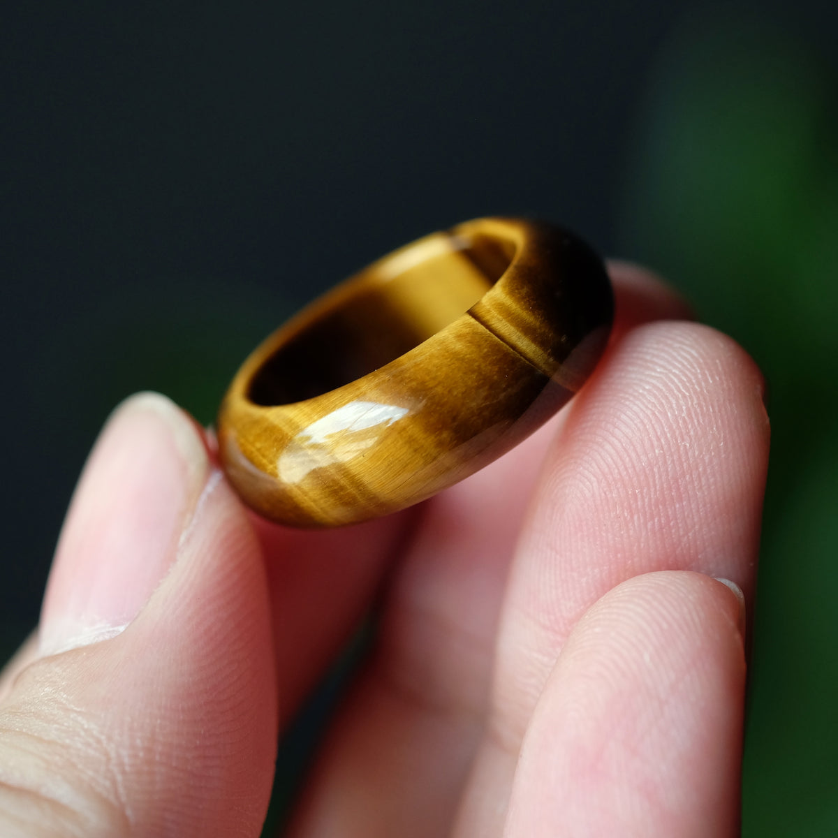 Bague Oeil de Tigre Taille 1.7