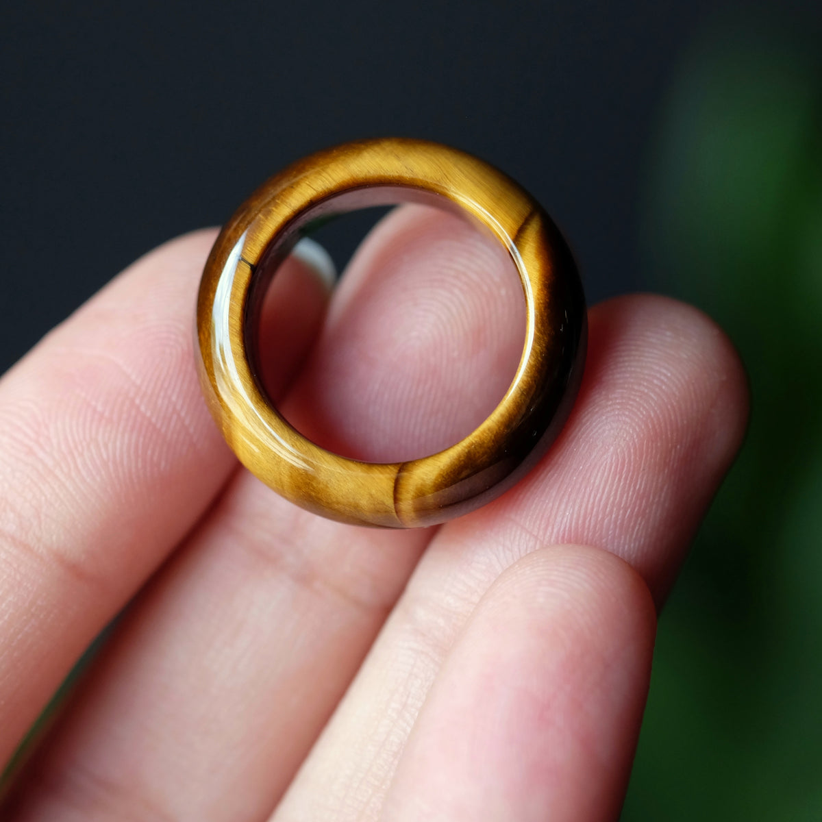 Bague Oeil de Tigre Taille 1.7