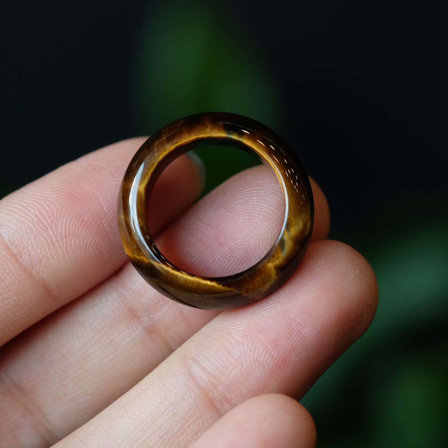 Bague Oeil de Tigre Taille 1.7