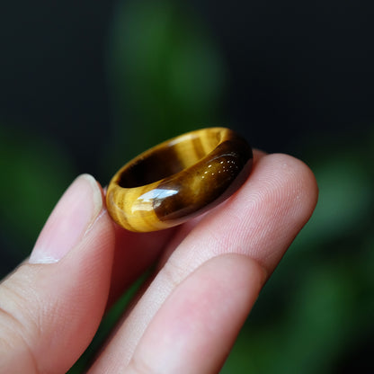 Tiger Eye Ring Size 1.7